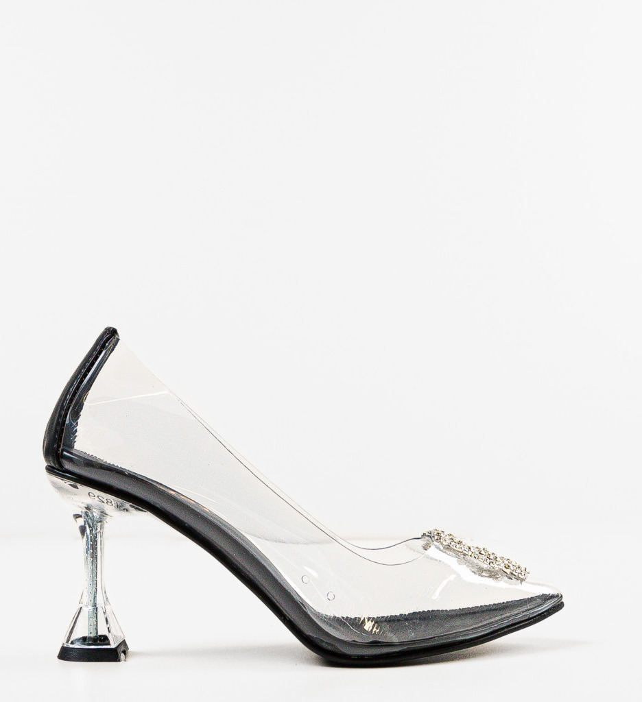 Pantofi Dama Negri cu Toc - Eleganță și Stil - imagine 4