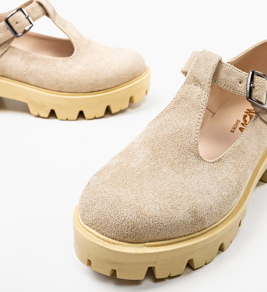 Pantofi Casual Lybon Bej - Confort și Eleganță - imagine 8