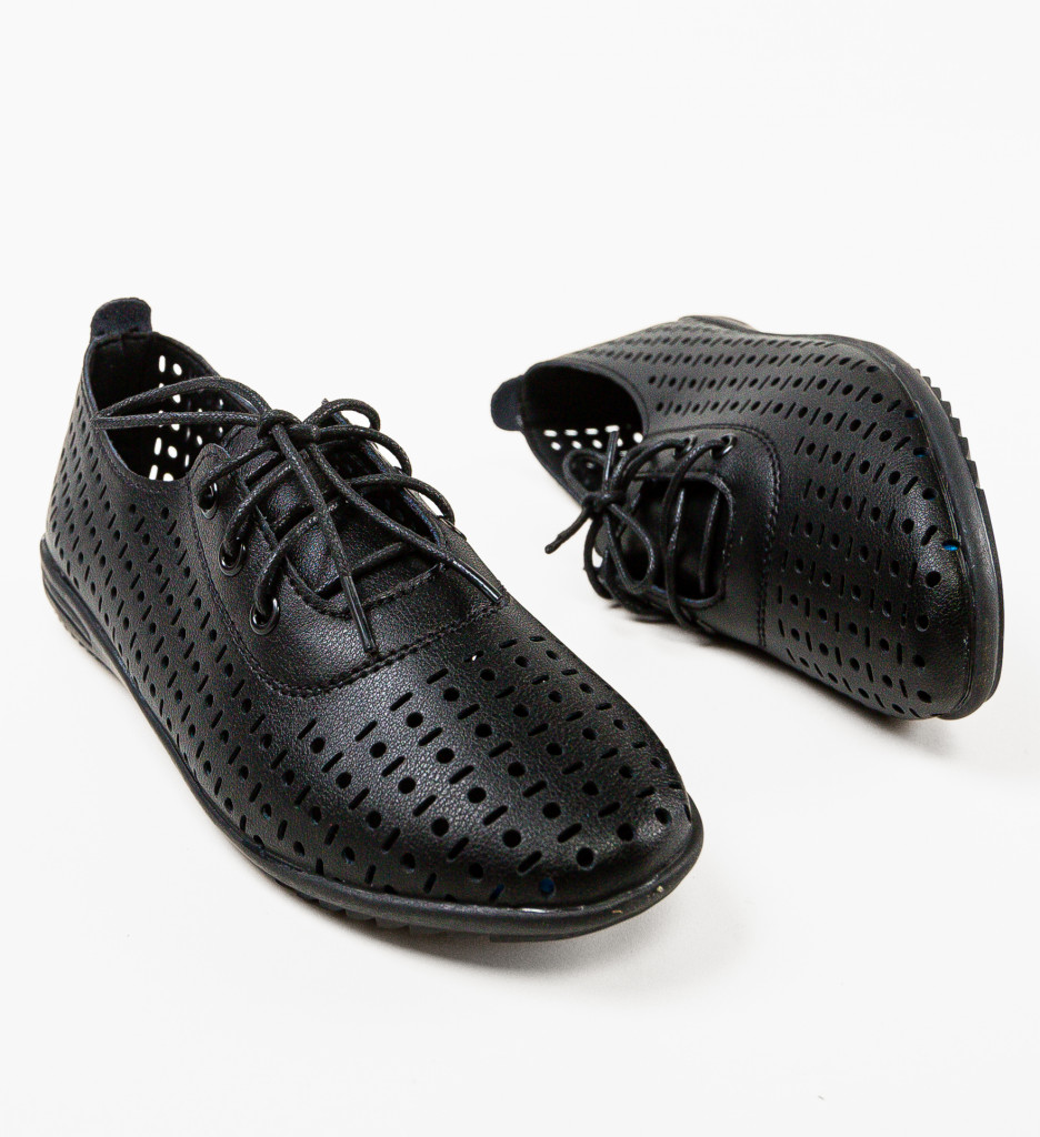 Pantofi Casual Dama Conwa Negri | Stil & Confort - imagine 8
