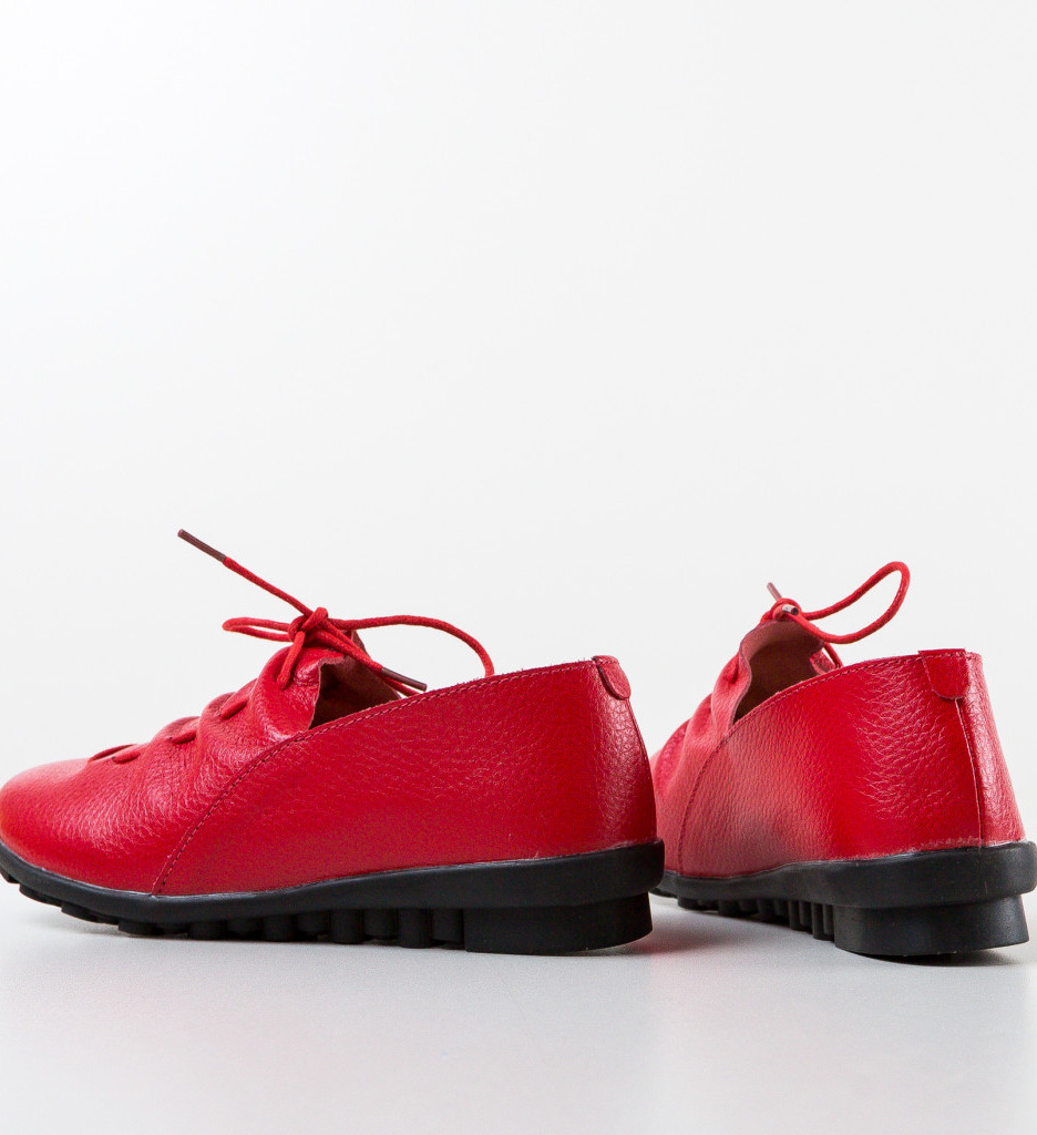 Pantofi Casual Dama Rosii - Confort si Stil - imagine 7