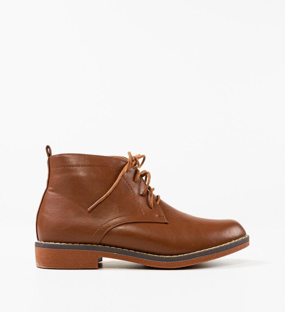 Ghete Dama Areg Camel - Eleganță și Confort - imagine 5