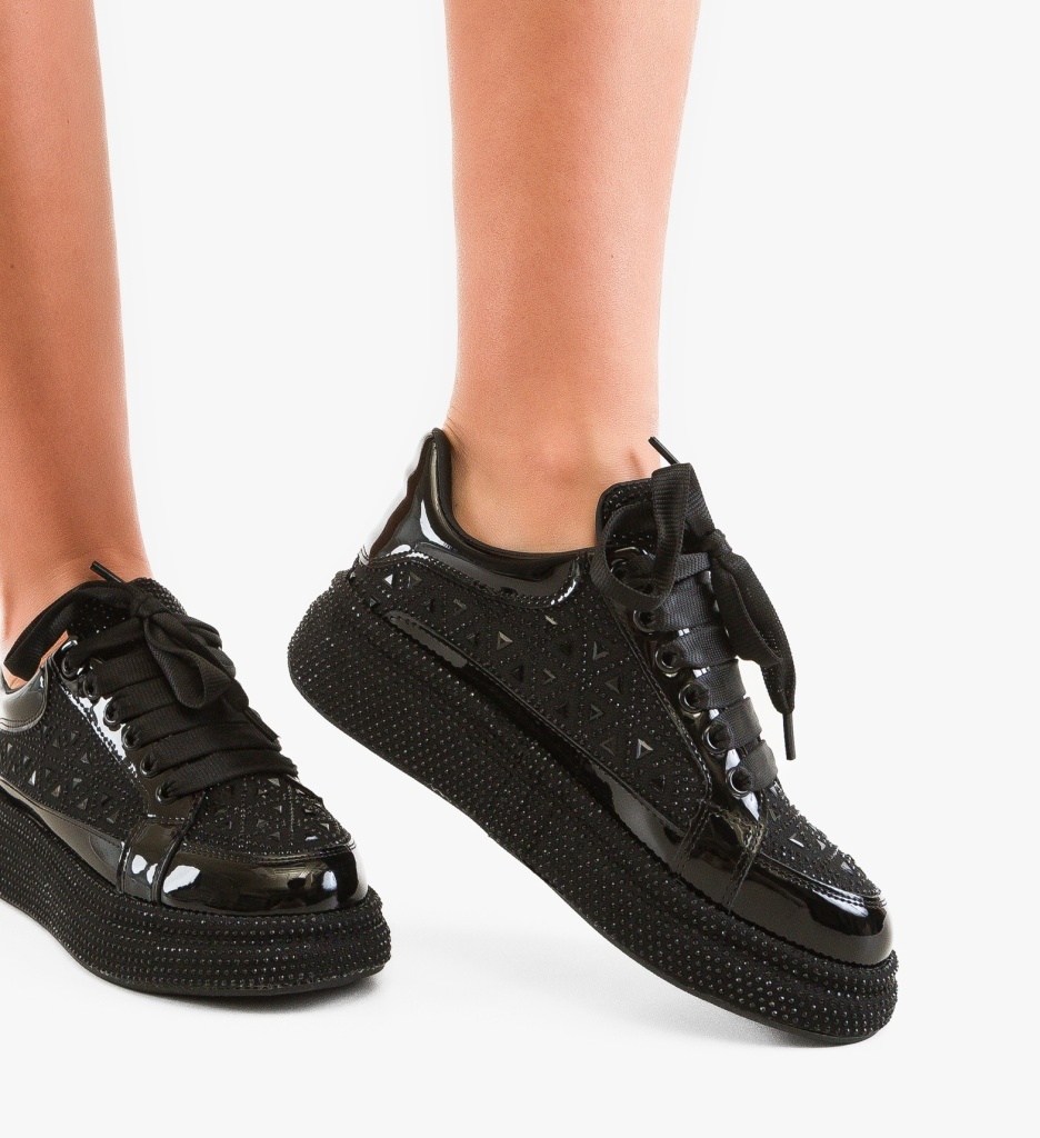 Sneakers Dama Trente Negri - Confort Sport