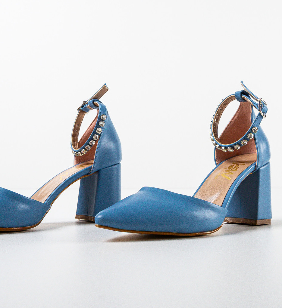 Pantofi Vingrete Bleumarin | Eleganță și Stil - imagine 6