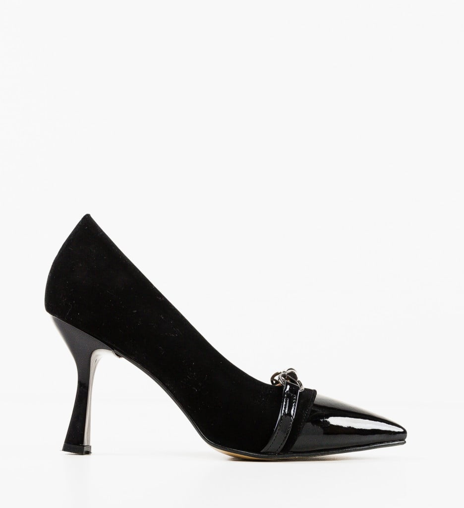 Pantofi cu Toc Bentle Negri | Eleganță și Stil - imagine 7