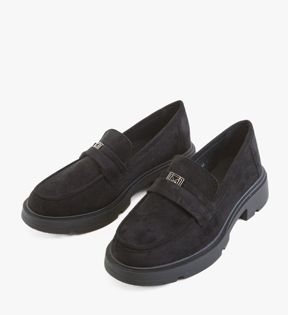 Pantofi Casual Dama Calform Negri Confort - imagine 4