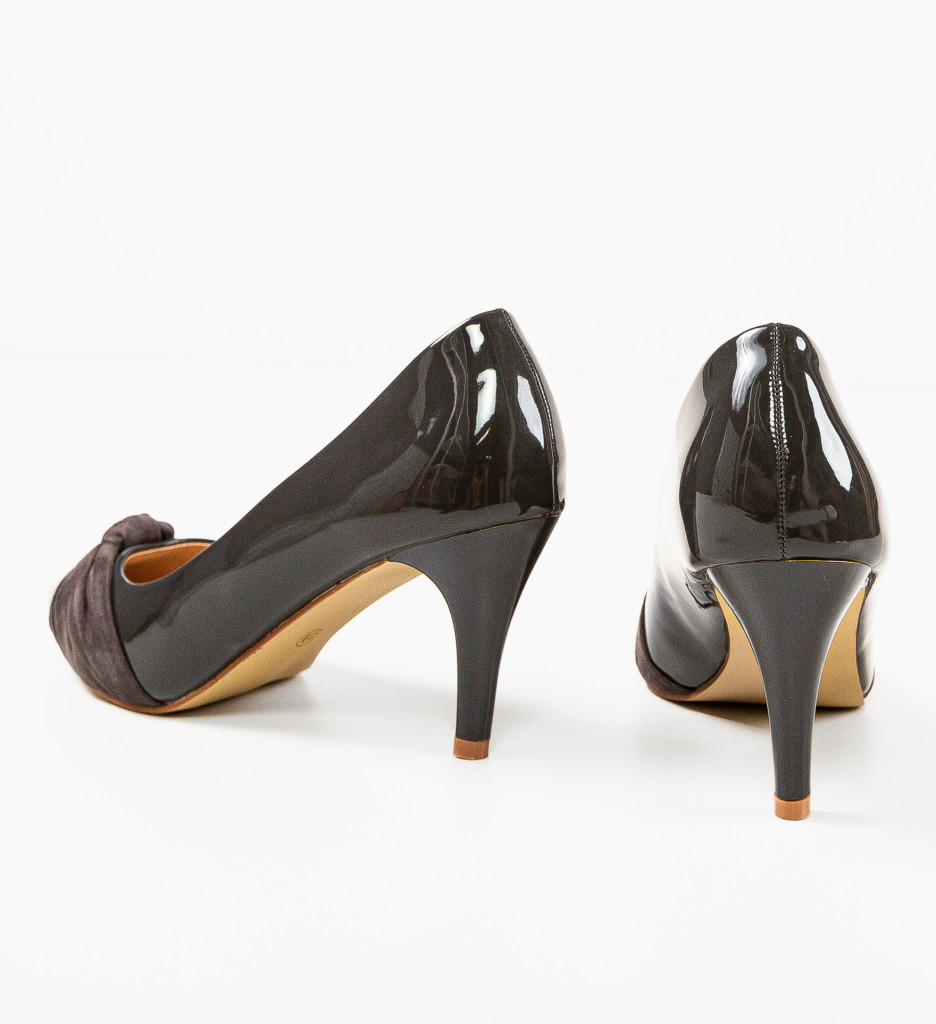 Pantofi Oprez Gri - Eleganță și Stil - imagine 9