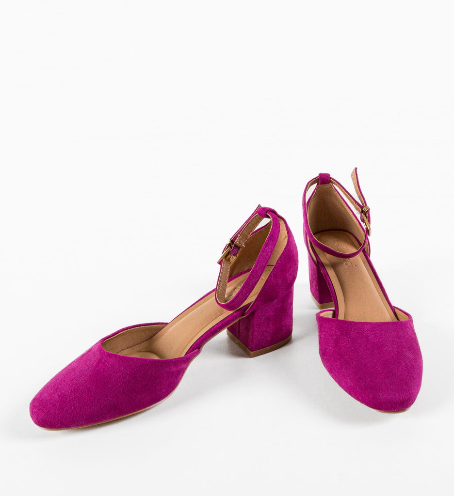 Pantofi cu Toc Keats Fuchsia | Eleganță Asigurată - imagine 10