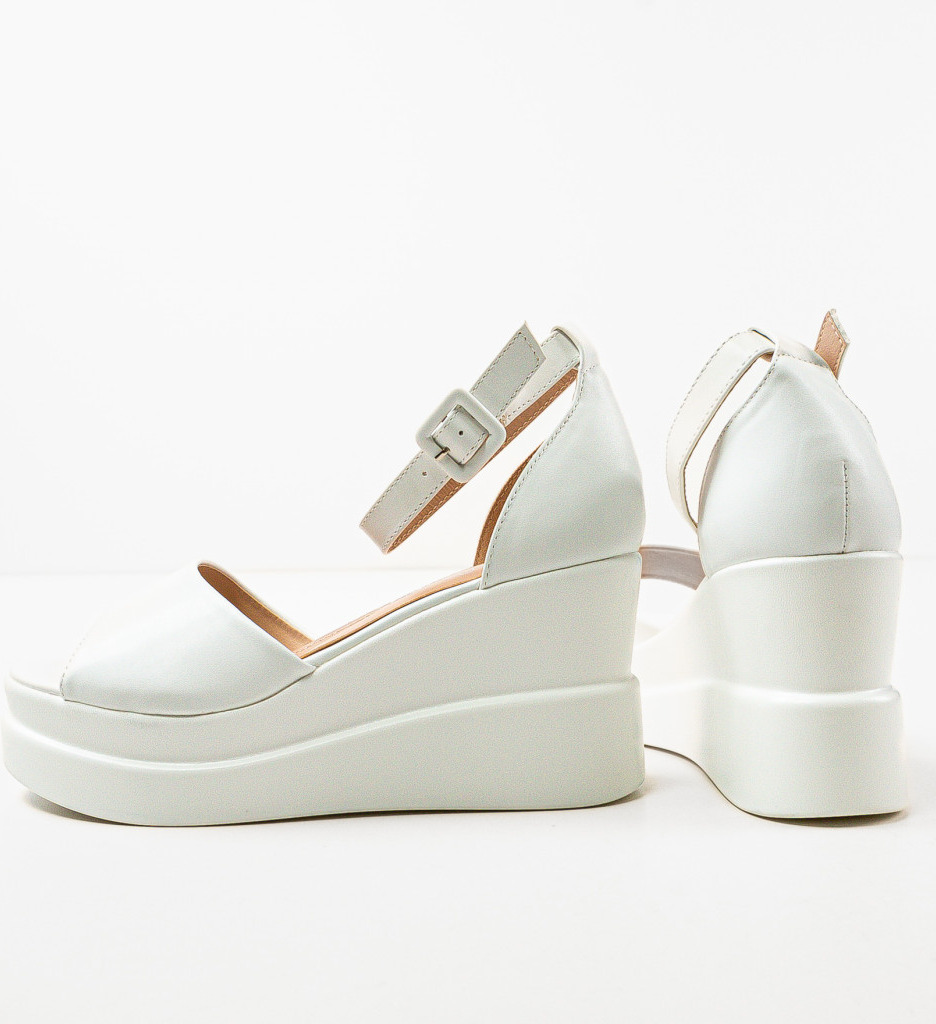 Platforme Dama Albe | Stil și Confort - imagine 6