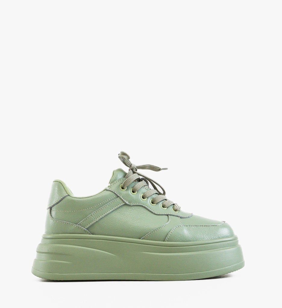 Sneakers Dama Momda Verzi - Confort și Stil Sport - imagine 10