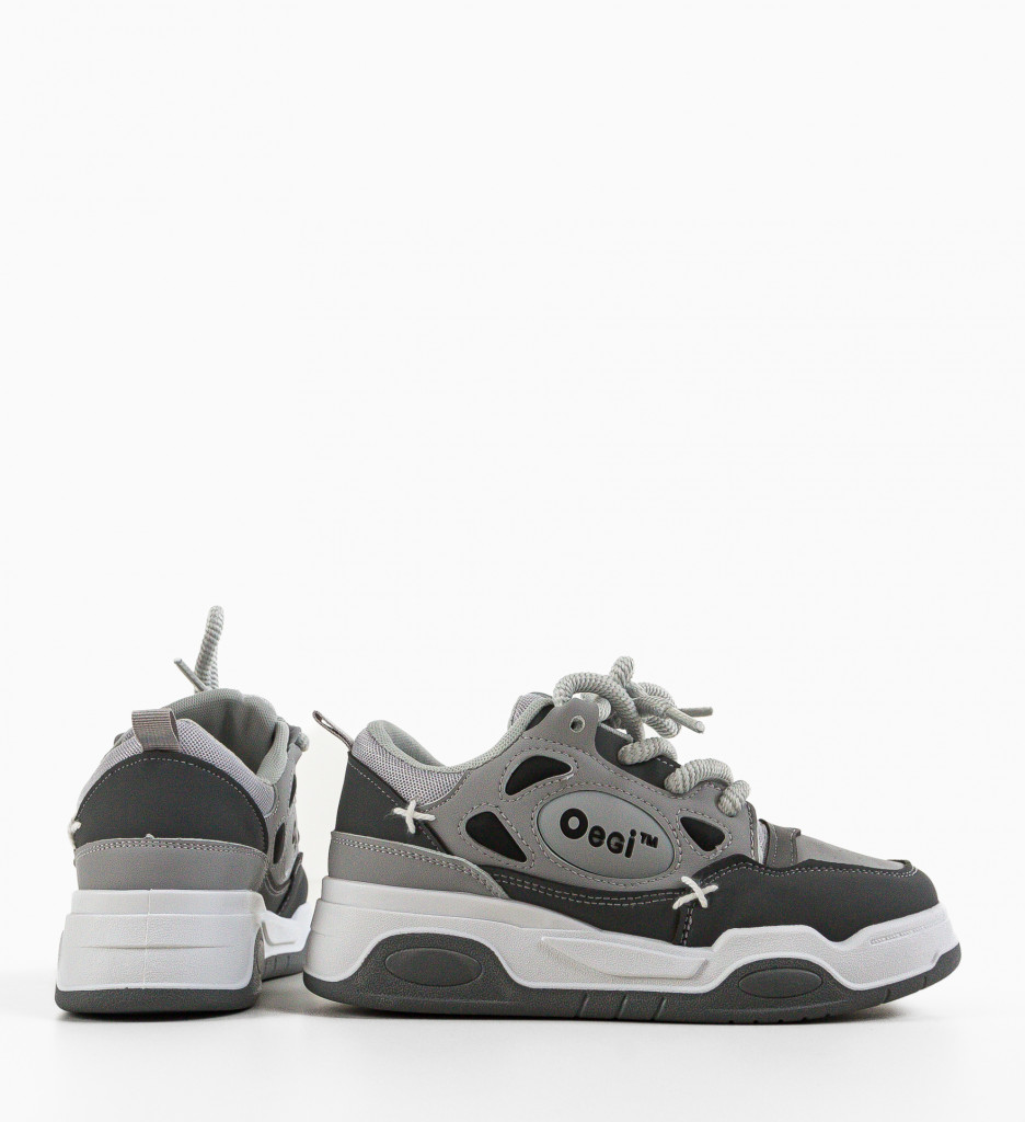 Pantofi Sport Scarl Gri - Confort și Stil - imagine 5