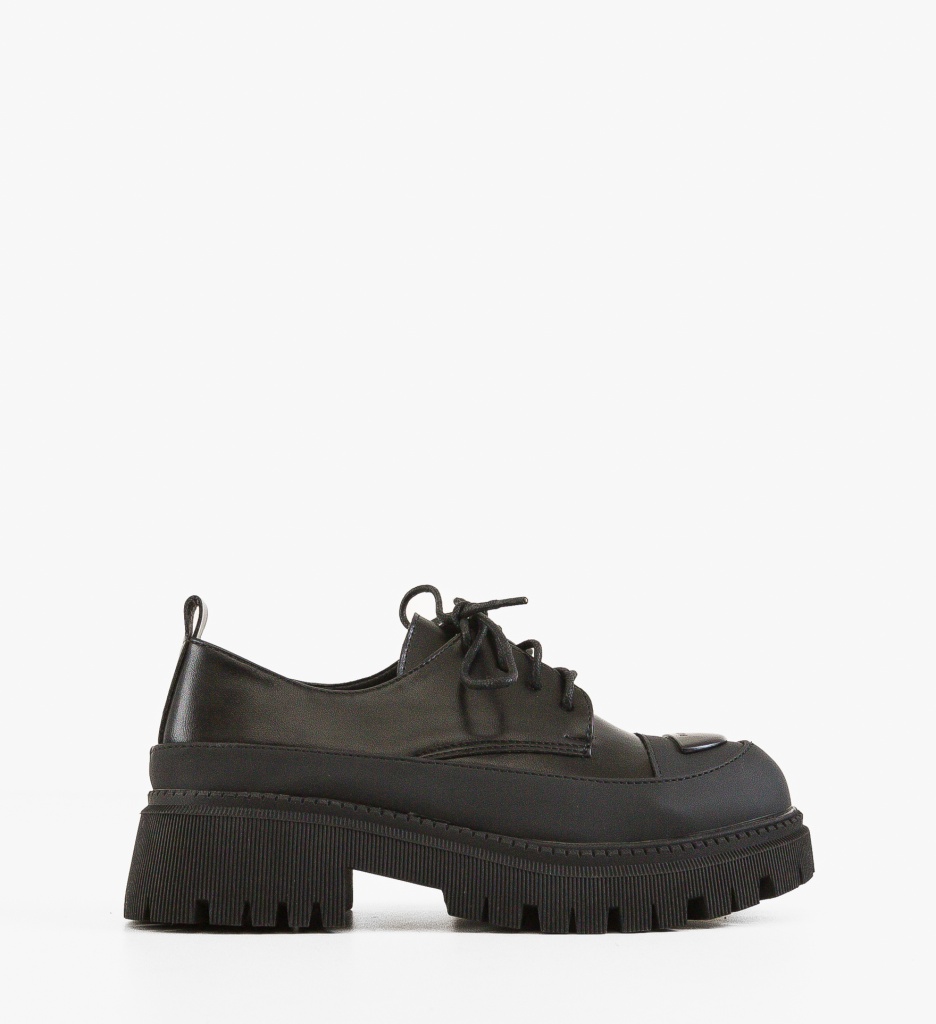 Pantofi Casual Dama Theron Negri | Confort & Stil - imagine 8