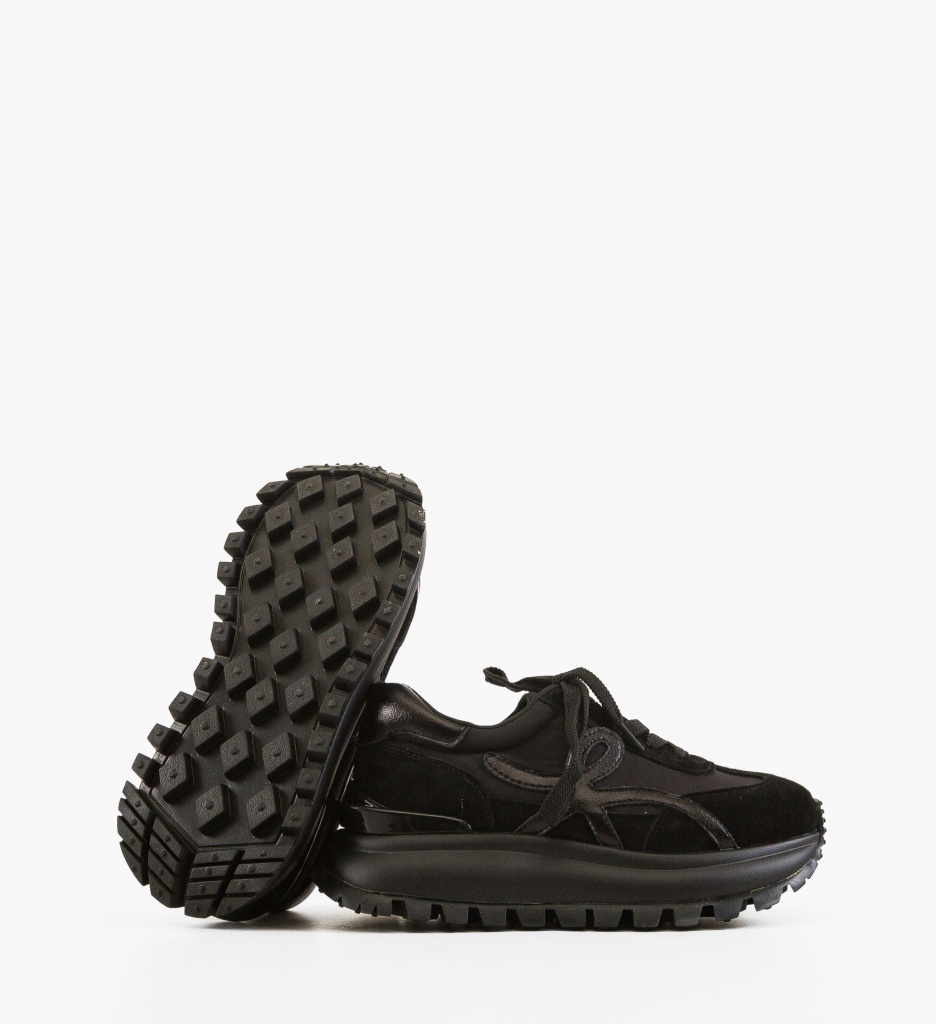 Sneakers Dama Amotto Negri | Confort & Stil - imagine 5