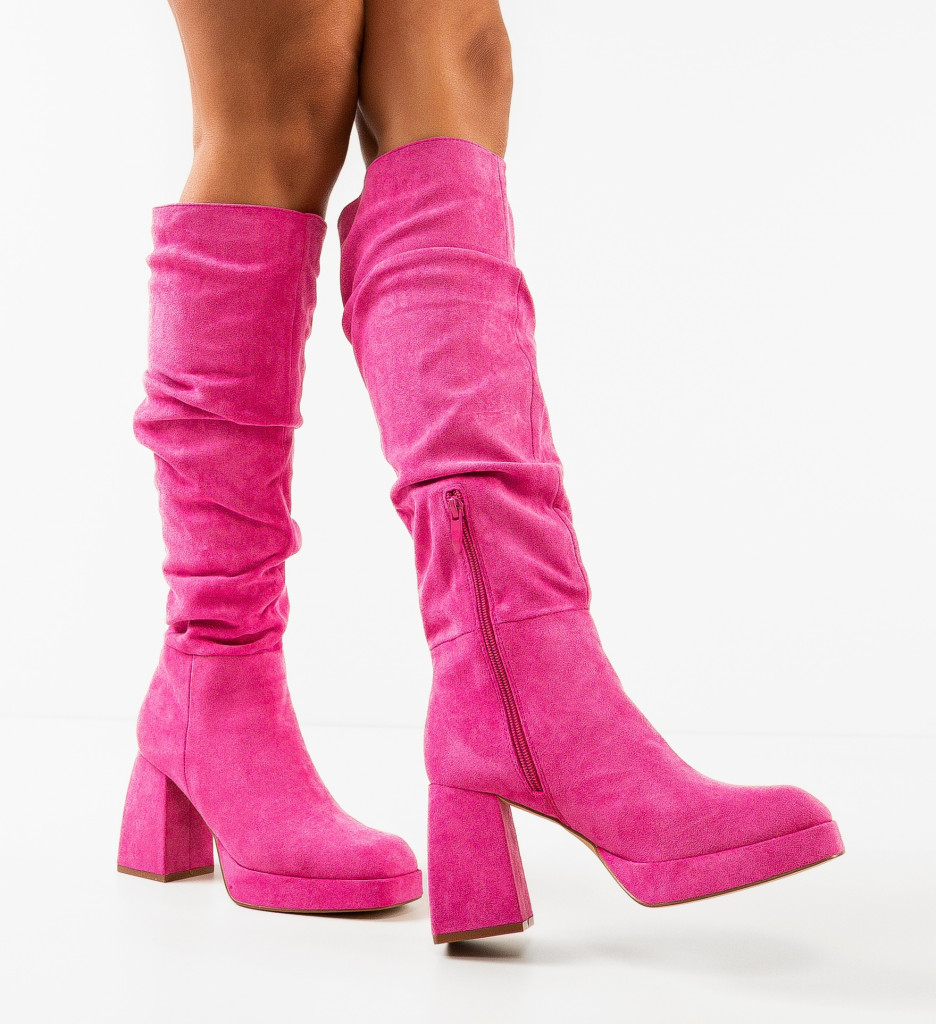 Cizme Sami Fuchsia - Eleganță și Stil Modern