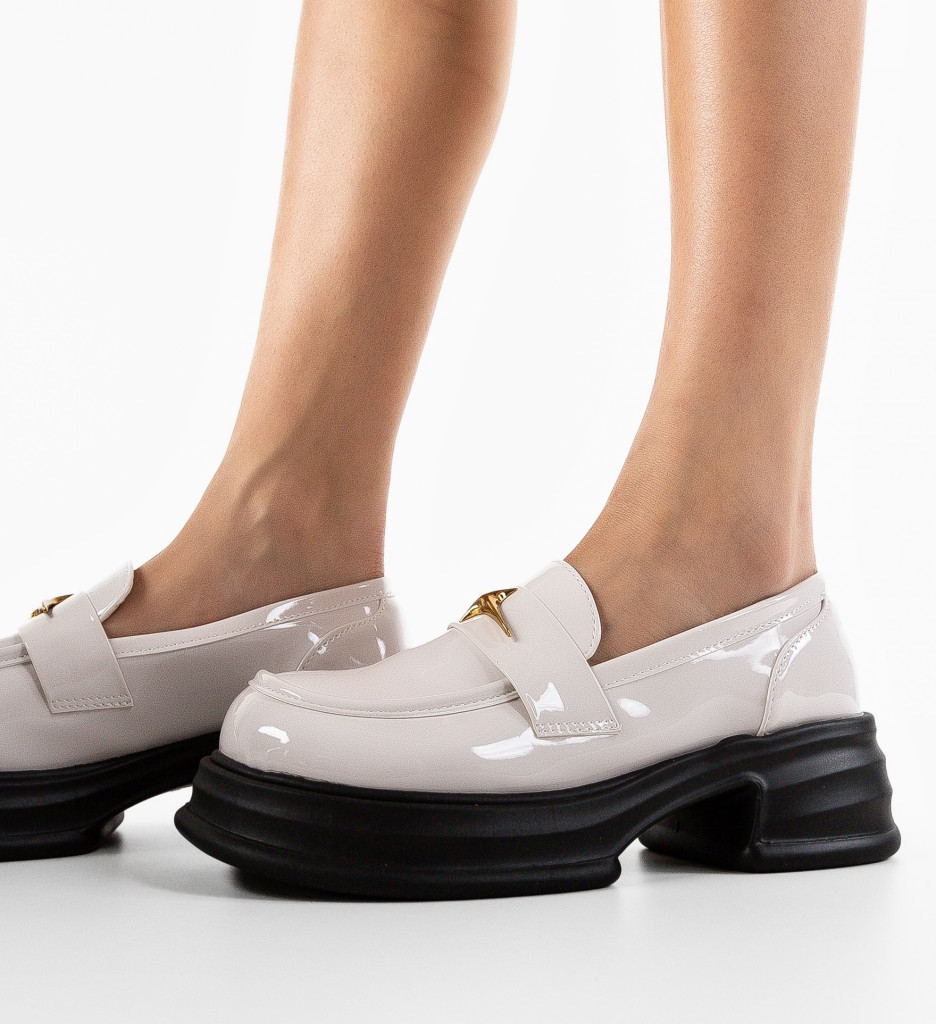 Pantofi Casual Dama Mezony Bej | Confort & Stil