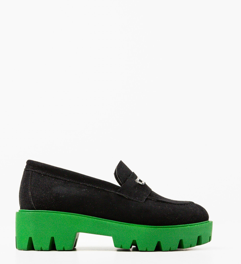 Pantofi Beikrols Negri | Casual & Eleganți - imagine 4