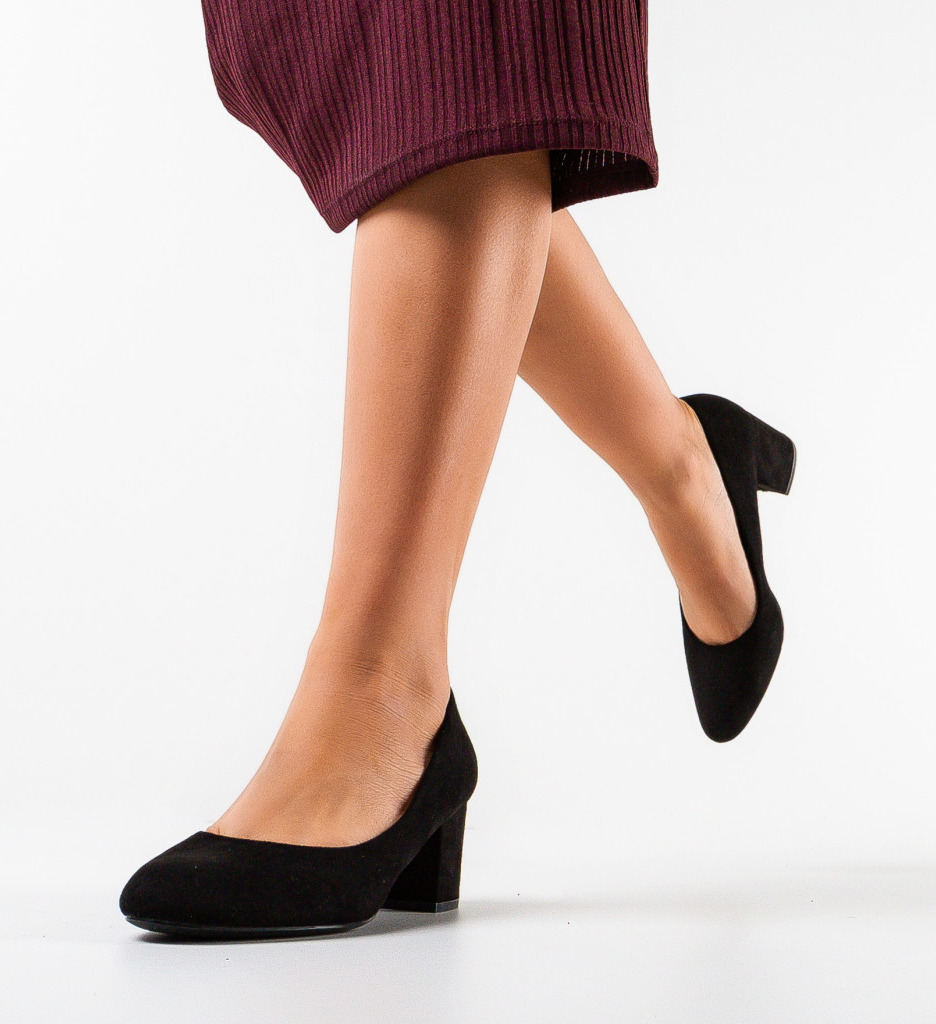 Pantofi Dama Emrys Negri | Eleganță și Stil - imagine 3