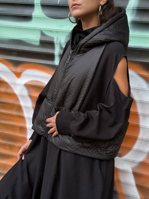 Set Rochie Neagră H-4 | Stil Modern & Versatil