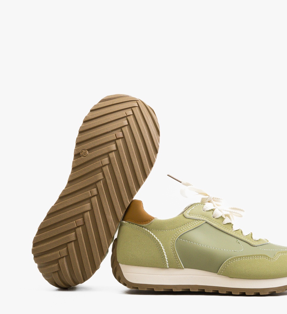 Sneakers Dama Myga Verzi - Confort și Stil - imagine 7