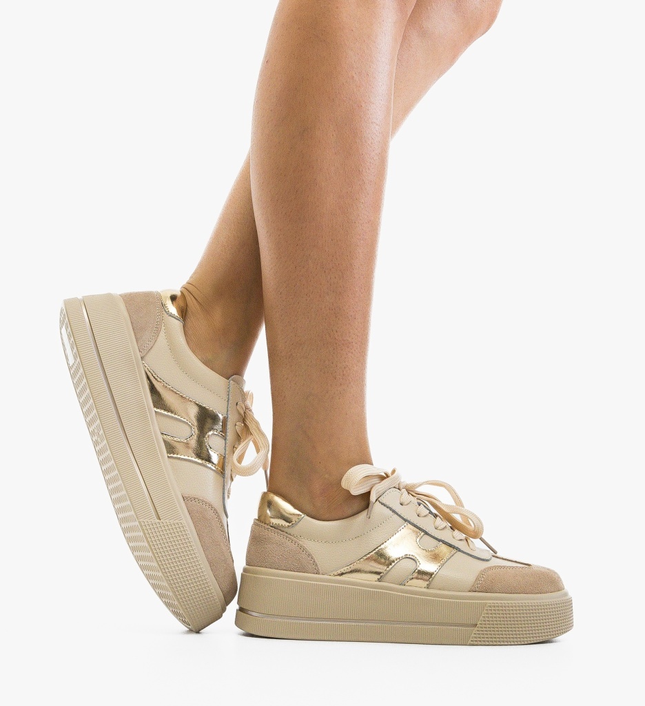 Pantofi Casual Hakro Bej – Confort și Stil Zilnic - imagine 5