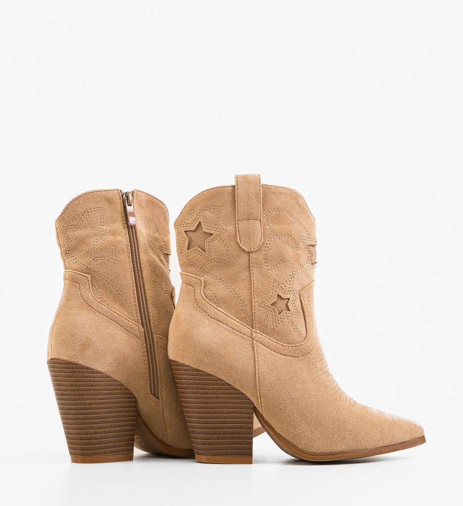 Botine Dama Vanna Khaki - Eleganță și Confort - imagine 3