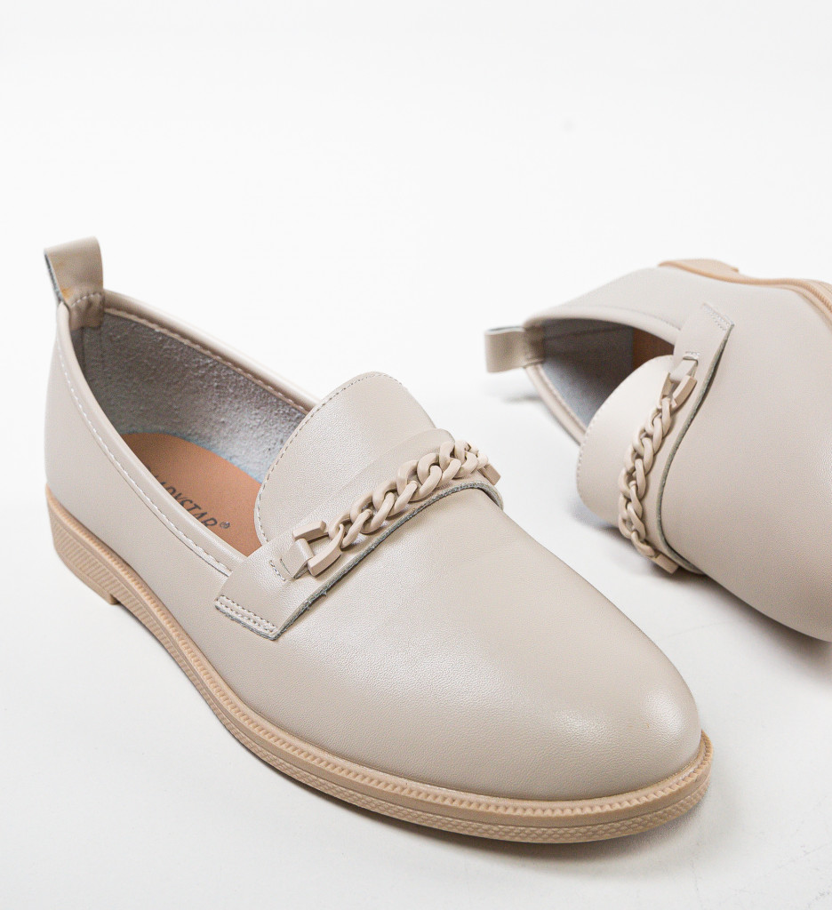 Pantofi Casual Kalanz Bej - Confort și Stil - imagine 6