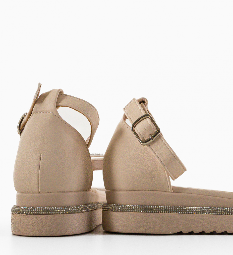 Sandale dama Haarlem Bej - Confort si Eleganta - imagine 6