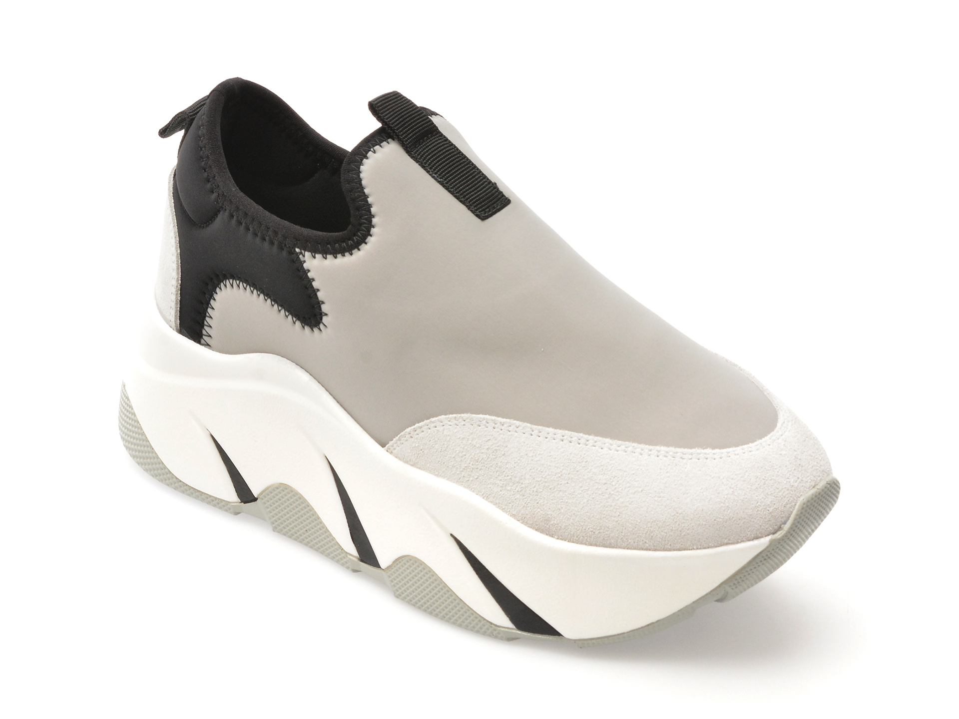 Pantofi Sport Gryxx Gri - Confort Slip-On