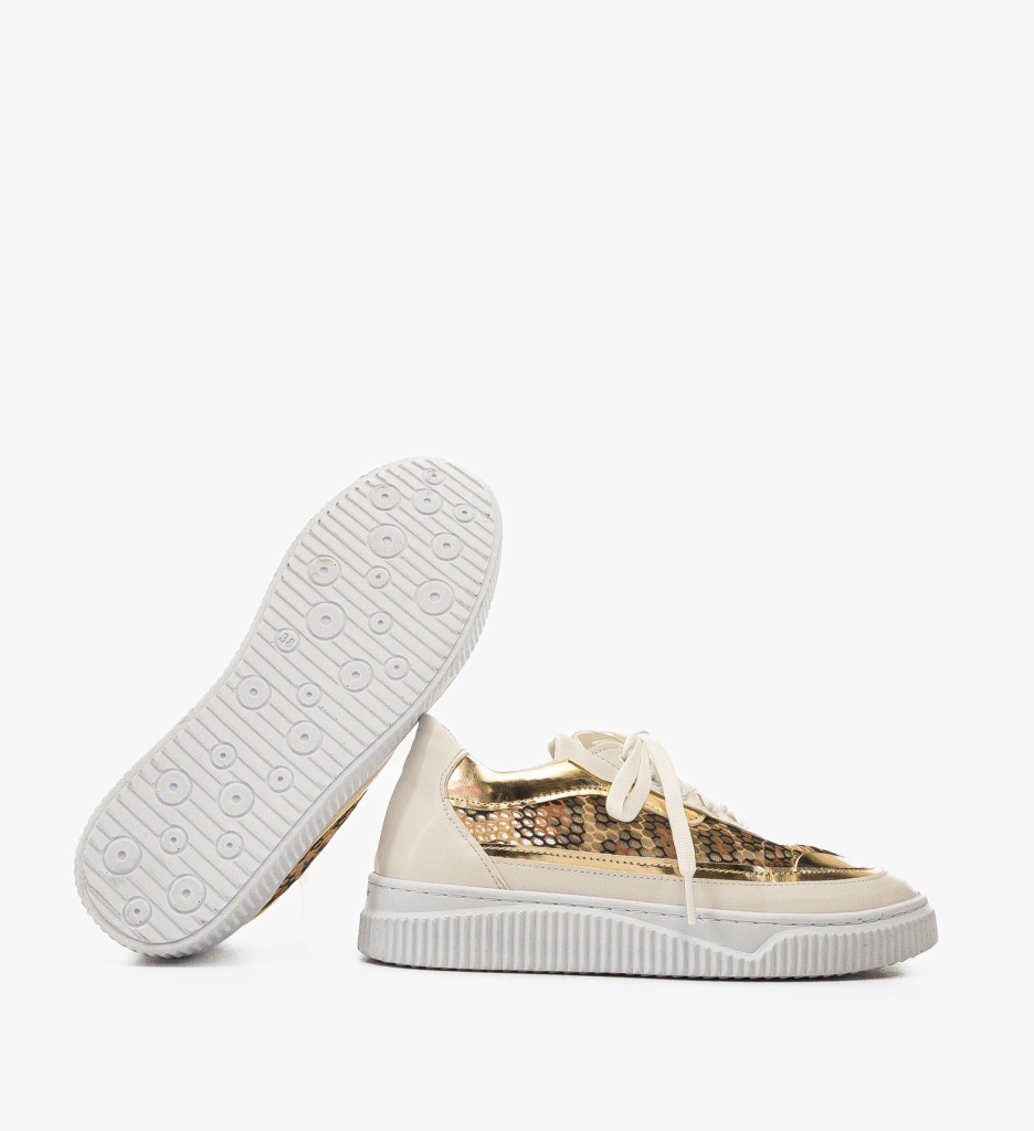 Sneakers Fleralis Albi - Confort & Stil Urban - imagine 7