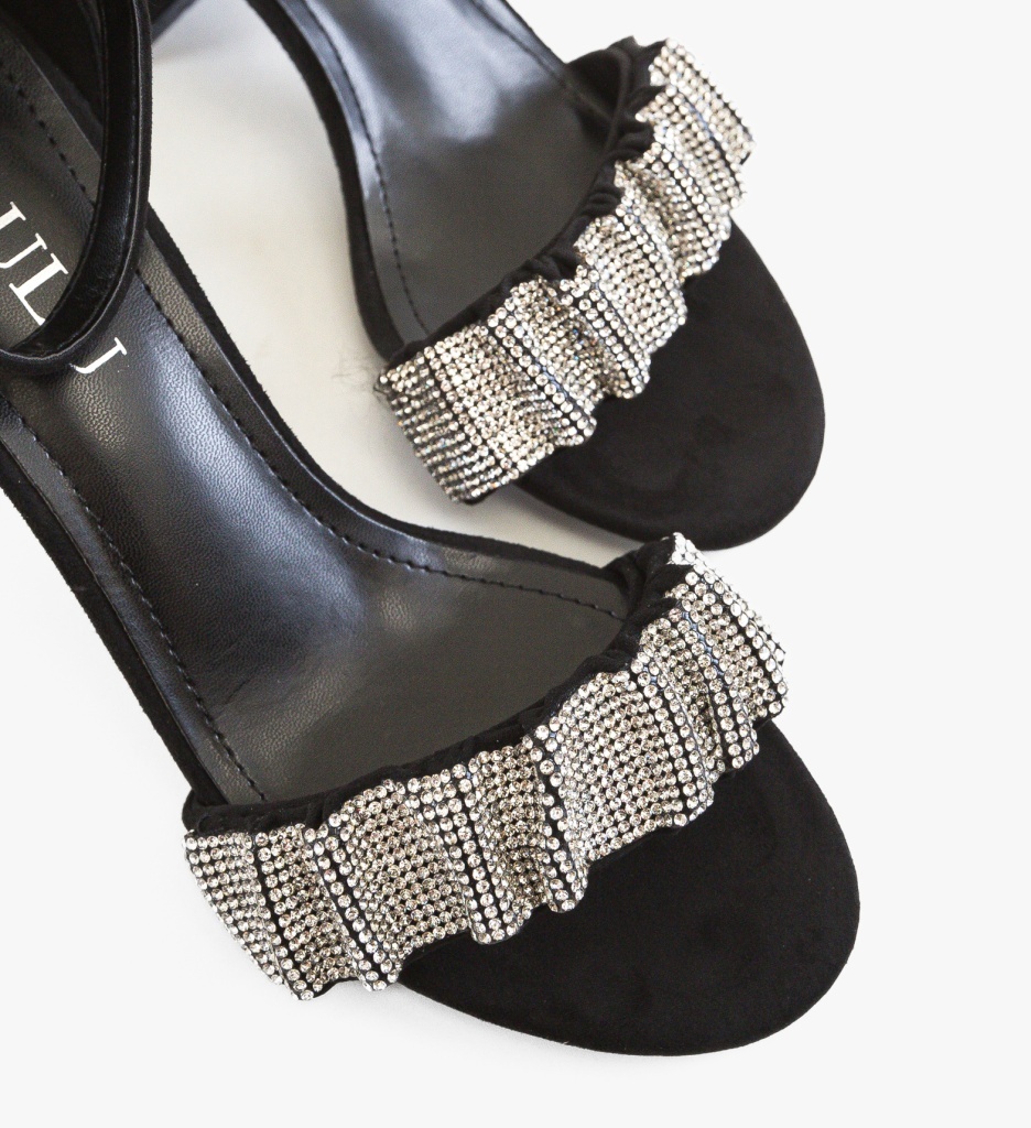 Sandale cu Toc Dydysh Negre – Eleganță și Stil - imagine 3