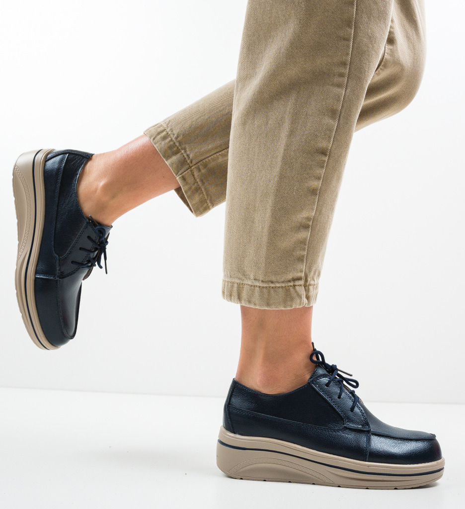 Pantofi Sport Atanom Bleumarin | Confort & Stil - imagine 2