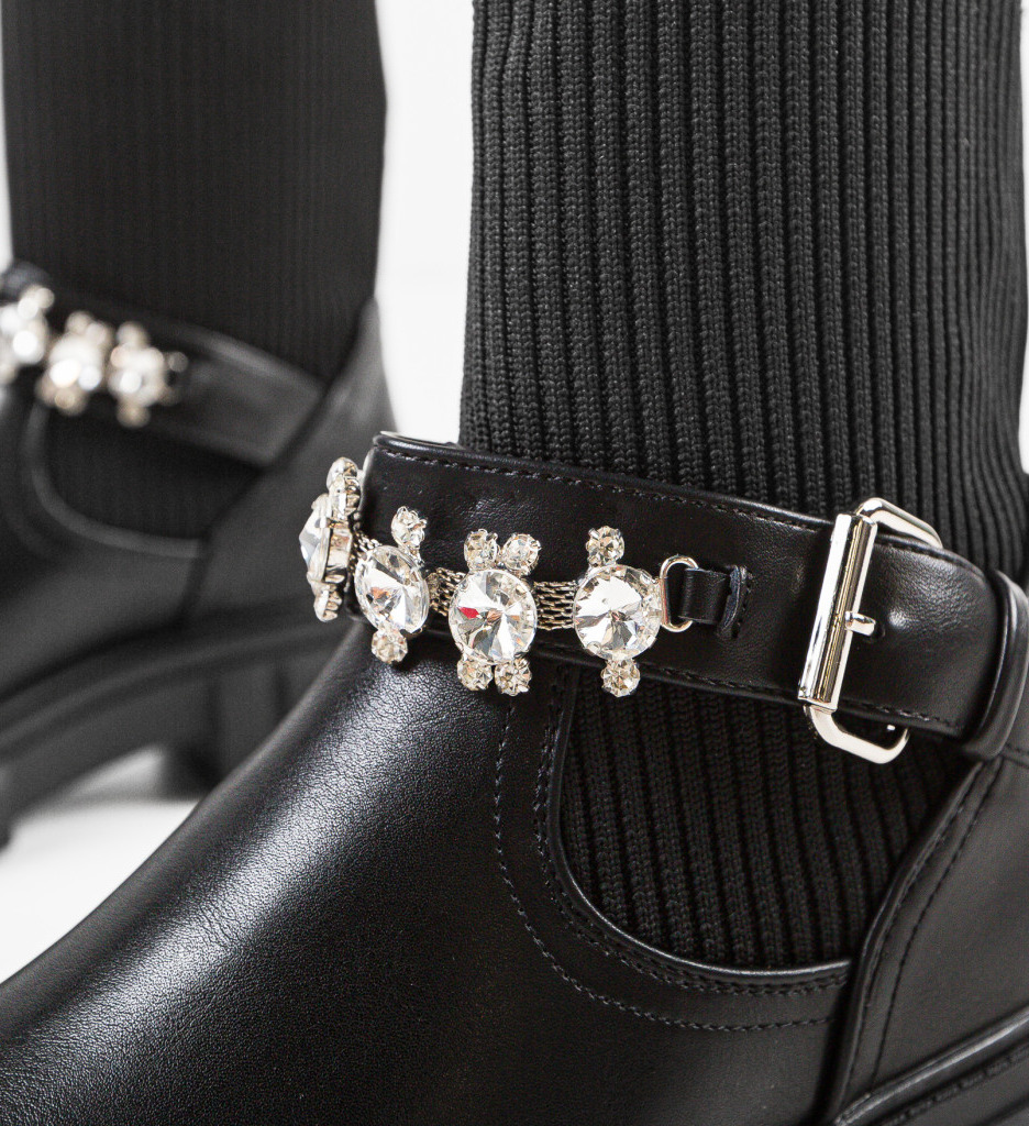 Golden Ghete Dama Negre Elegante - imagine 7
