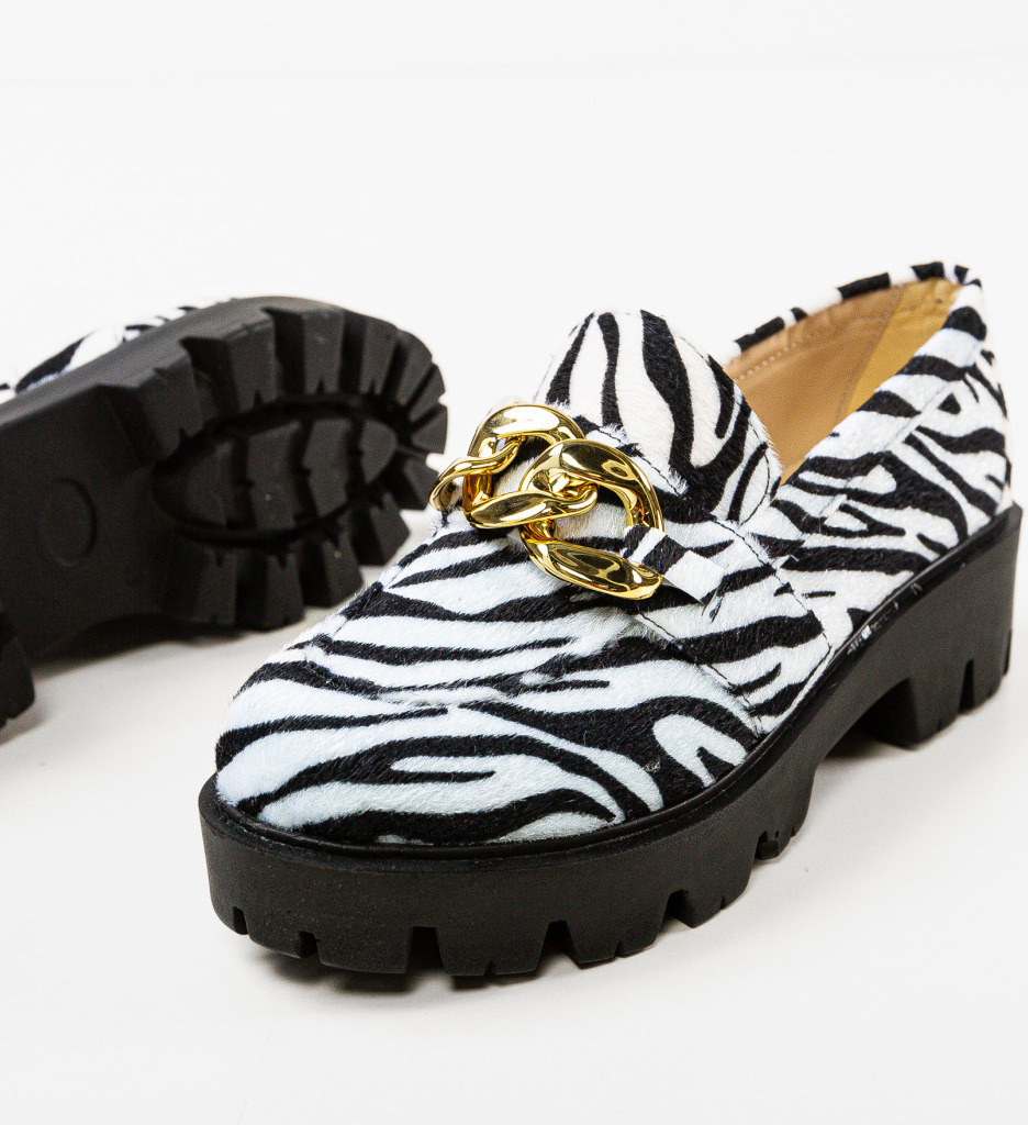 Pantofi Casual Dama Gely Zebra | Stil Unic - imagine 8