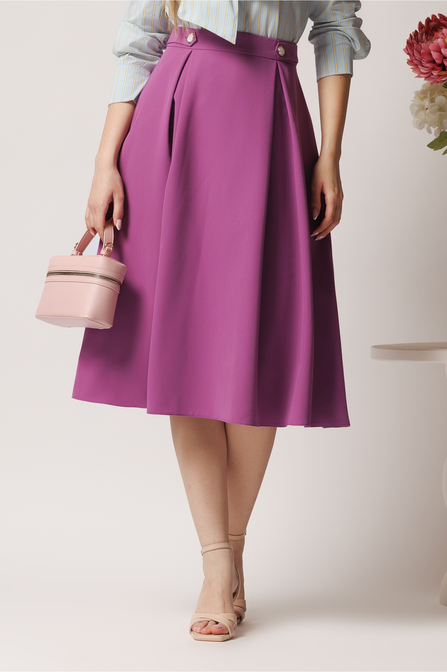 Fusta DY Fashion Office Mov Eleganta