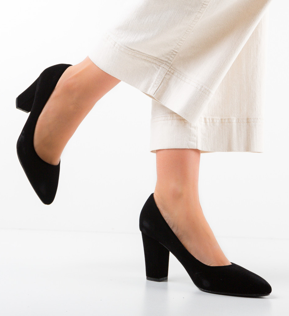 Pantofi Yaba Negri - Eleganță și Stil - imagine 3