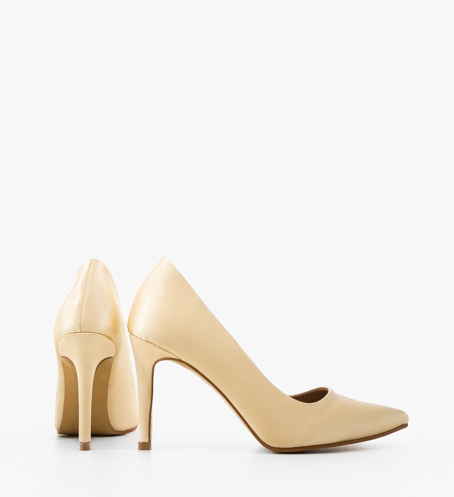 Pantofi cu Toc Weps Bej | Eleganță și Stil - imagine 4