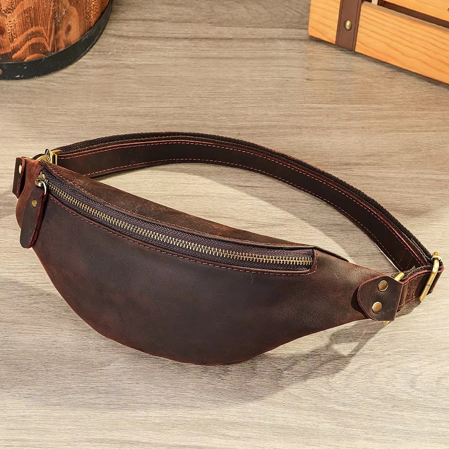Borseta Zevar GT3798 Piele Naturală Maro