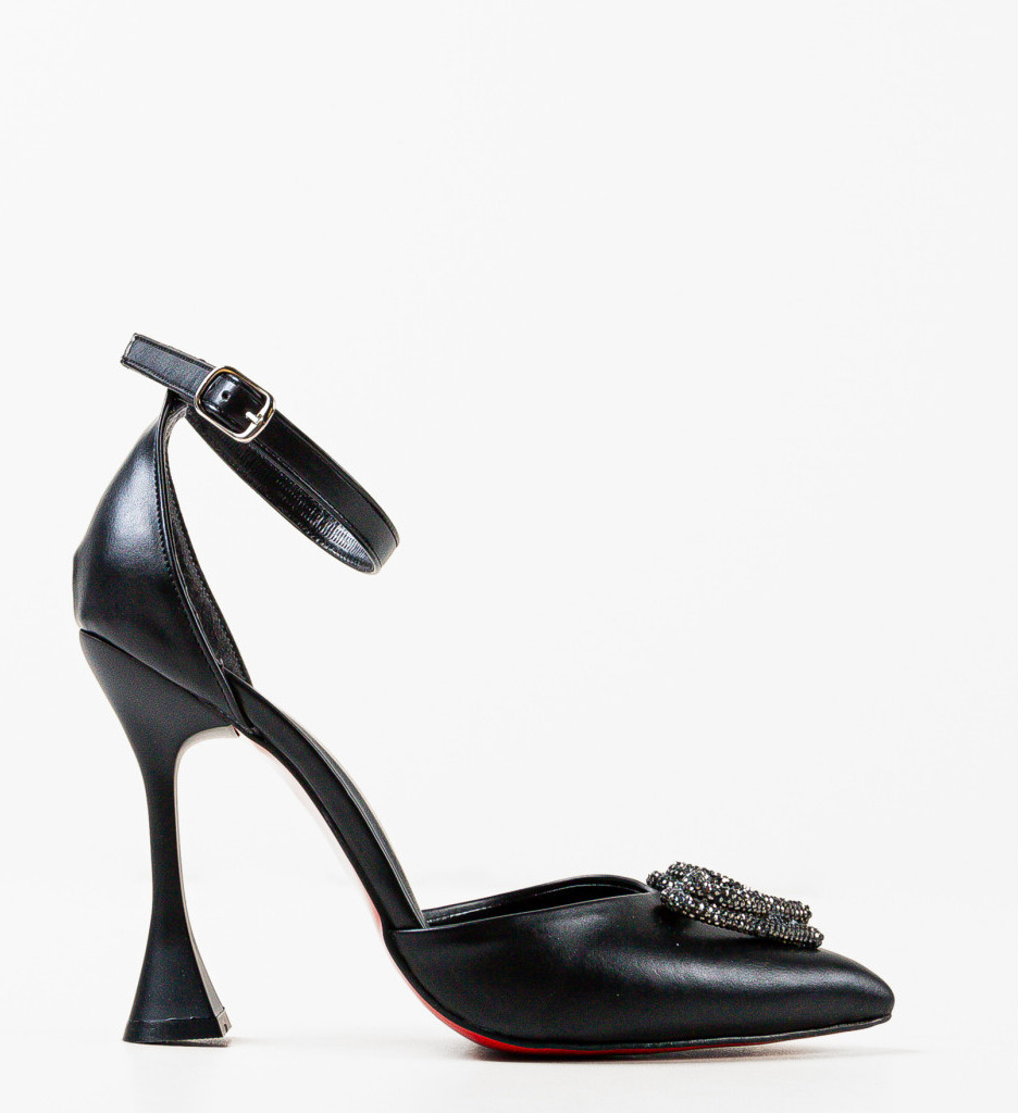 Pantofi Dama Razaza Negri - Eleganță și Stil - imagine 4