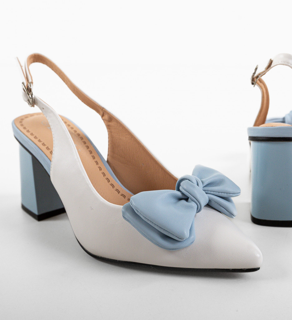 Pantofi Long Albi 3 Depurtat | Eleganță și Stil - imagine 7