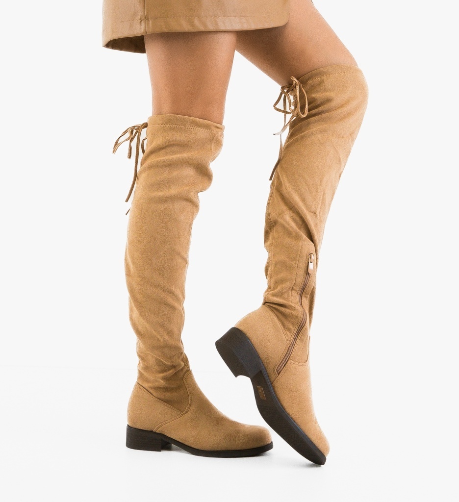 Cizme Dama Lopera Khaki | Depurtat - imagine 6
