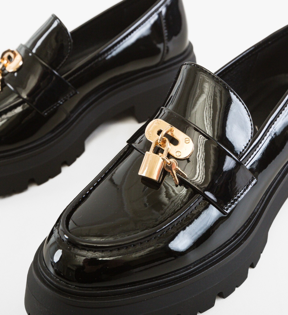 Pantofi Casual Dama Kennbre Negru