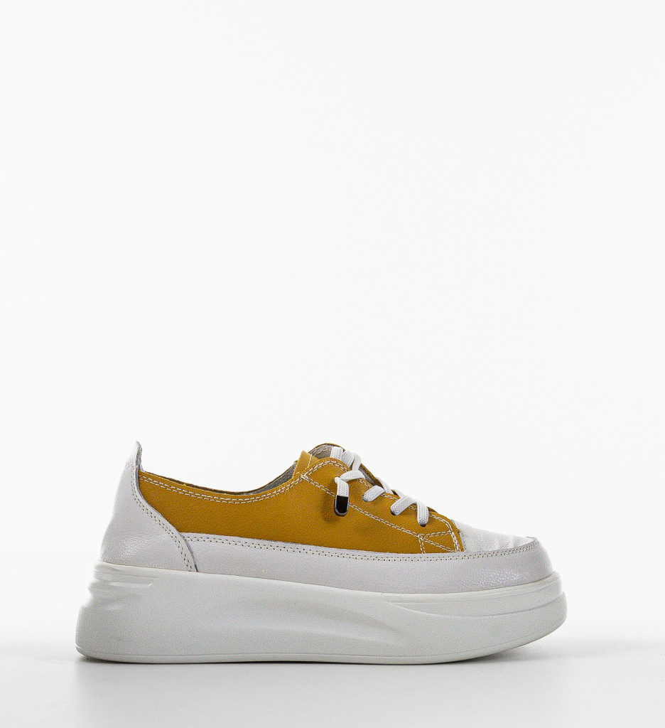 Sneakers Versec Galbeni | Confort și Stil - imagine 4