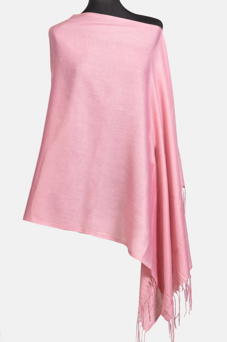 Esarfa Cashmere Roz Shopika | Eleganță și Finețe - imagine 2