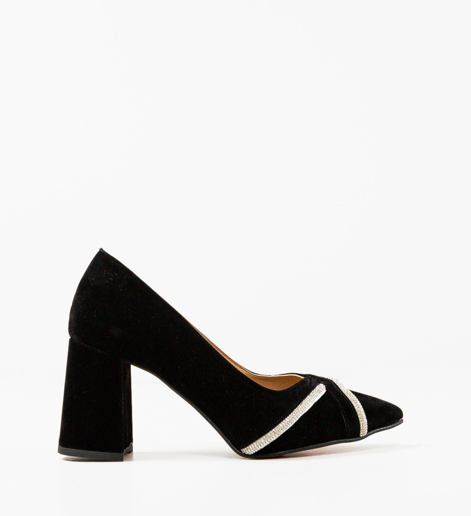 Pantofi Dama Crysta Negri 2 - Eleganță și Stil - imagine 2