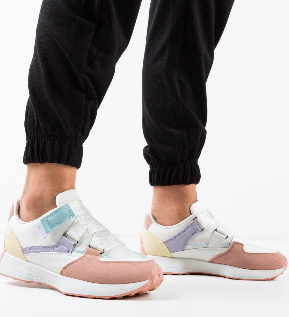 Sneakers Dama Austin Roz - Confort și Stil Urban - imagine 2