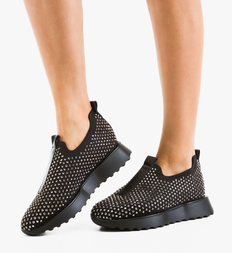 Pantofi Casual Reggie Negri - Stil și Confort - imagine 2