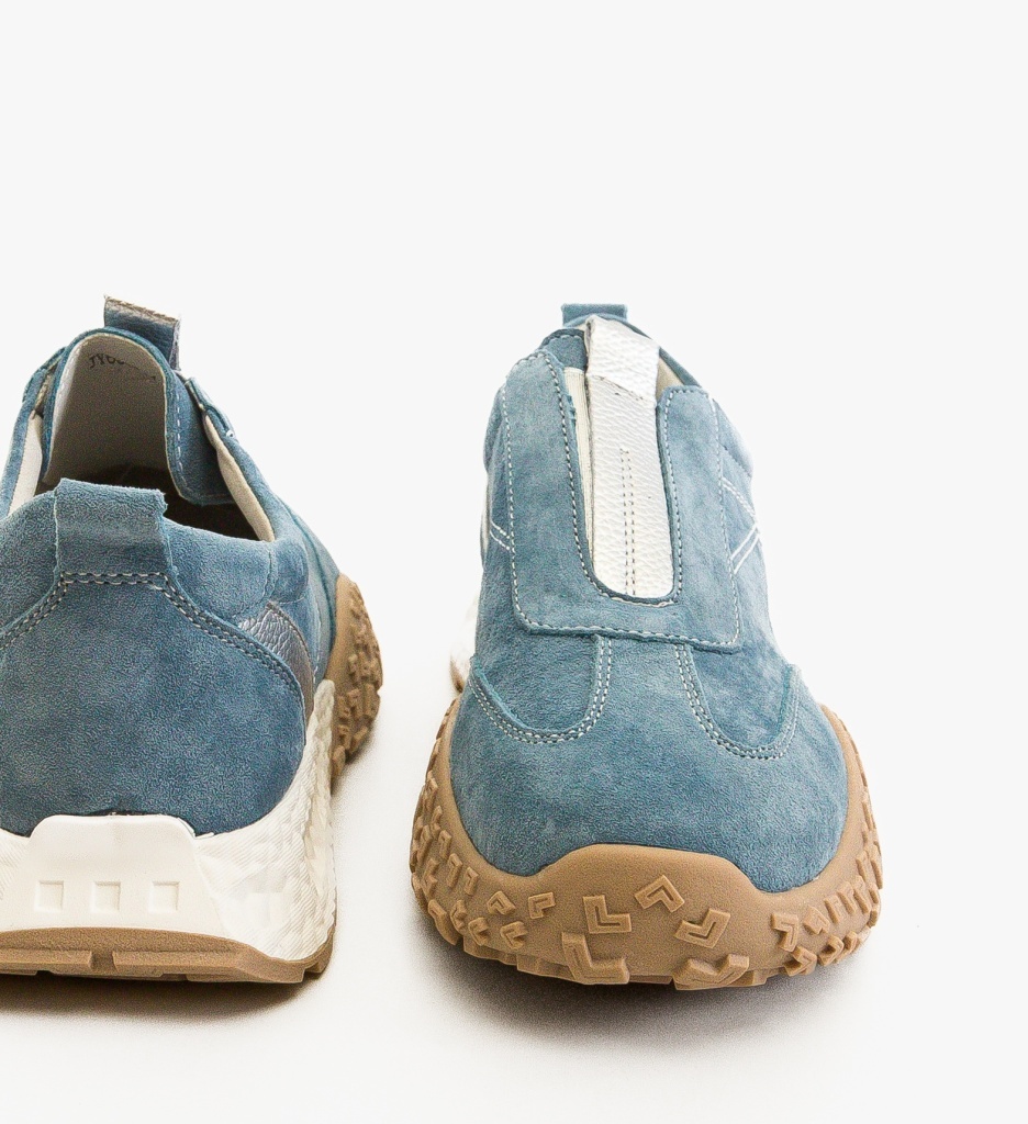 Sneakers dama Florena albaștri | Confort sport - imagine 5