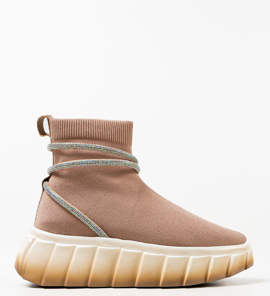 Sneakers Dama Joel Bej - Confort și Stil - imagine 6