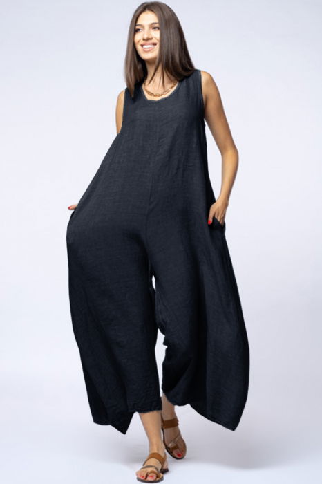 Salopetă In Bleumarin Comodă | Shopika