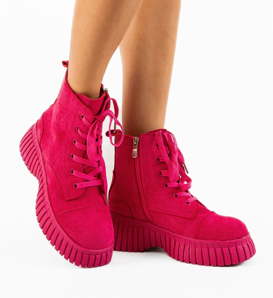 Ghete Dama Frocher Fuchsia - Eleganță și Stil