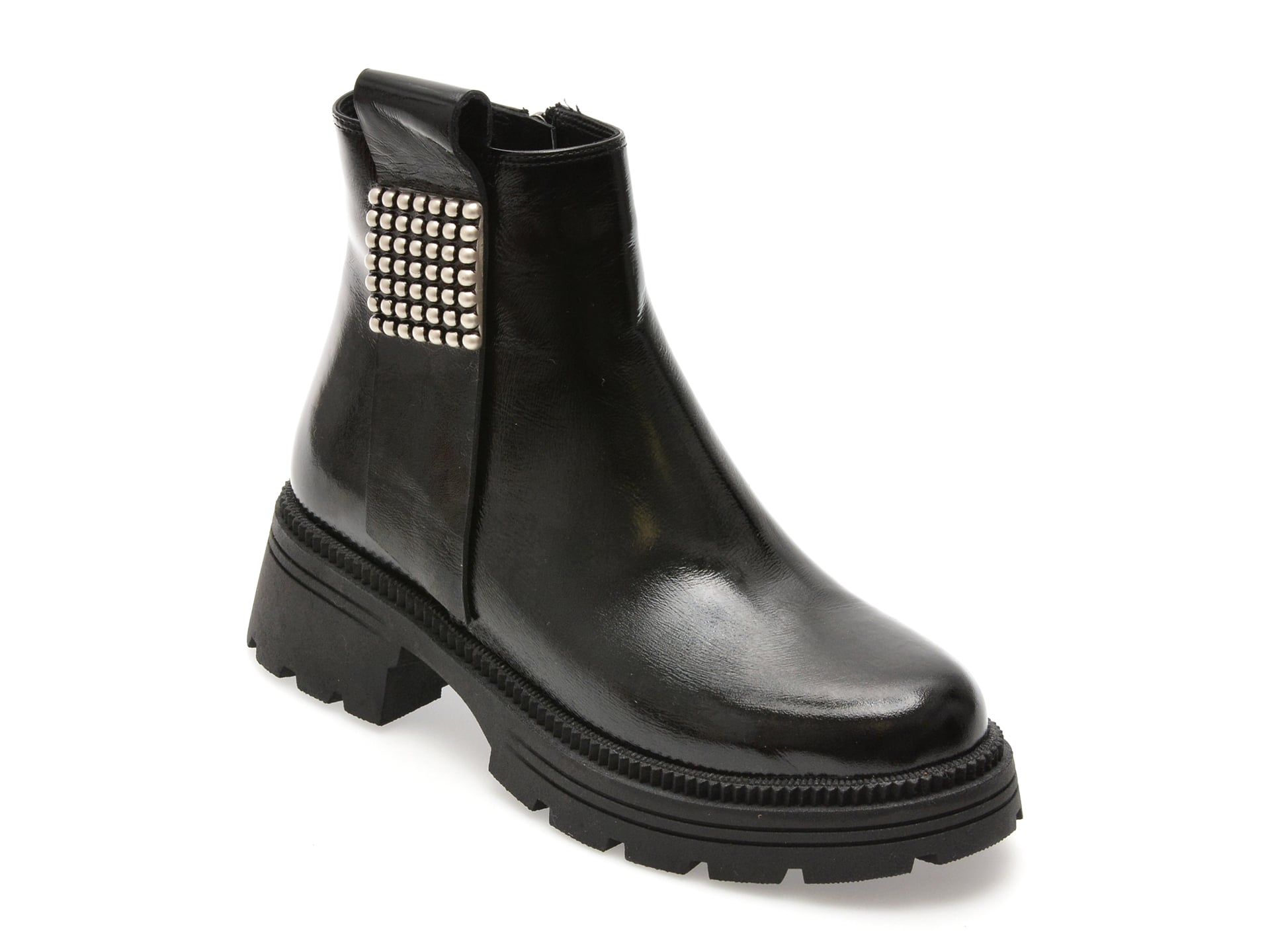 Ghete Gryxx Elegante din Piele Lacuită
